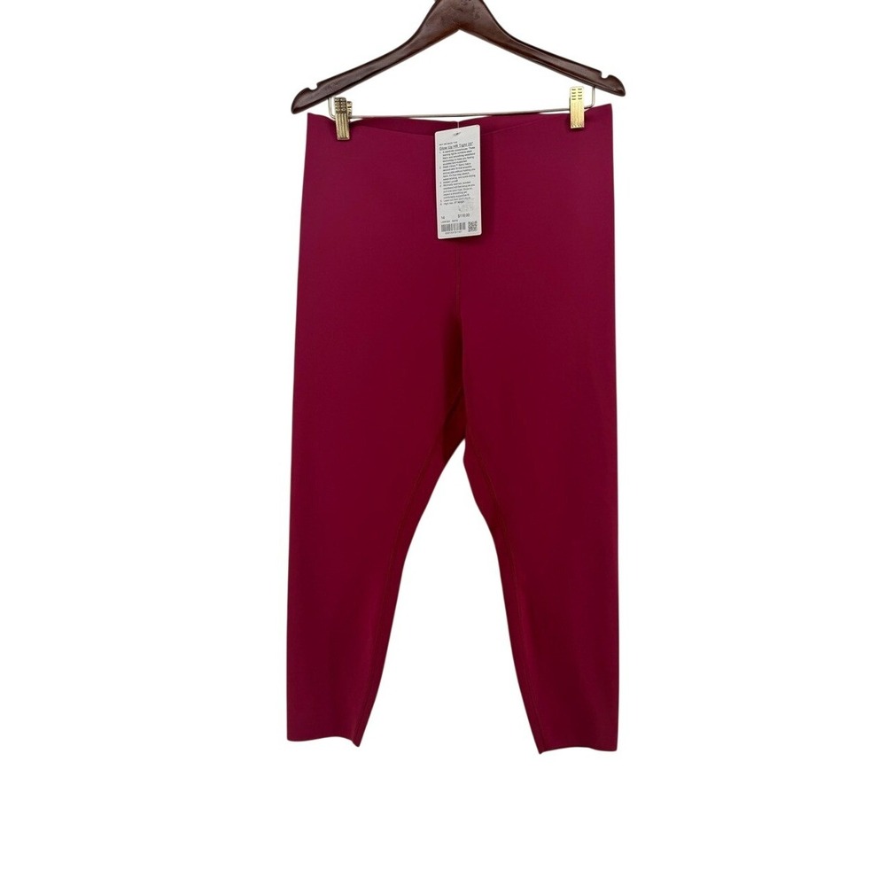 Lululemon Glow Up High Rise Tight 25 Magenta Purple Yoga Leggings Size 14 NEW